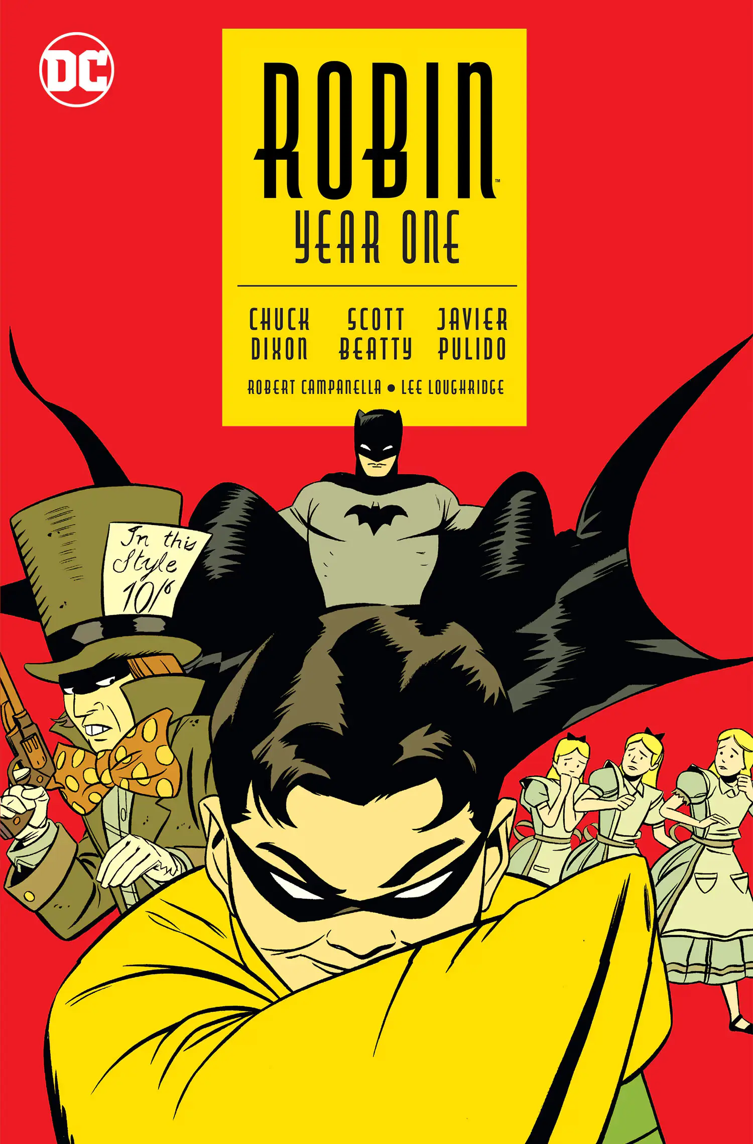 Robin: Year One comic cover